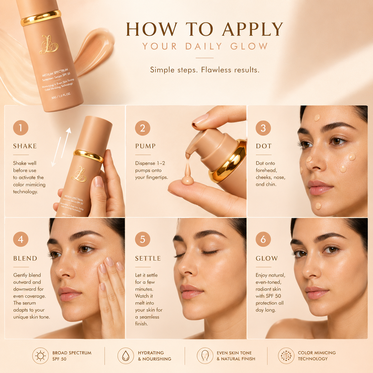 Color Changing Foundation