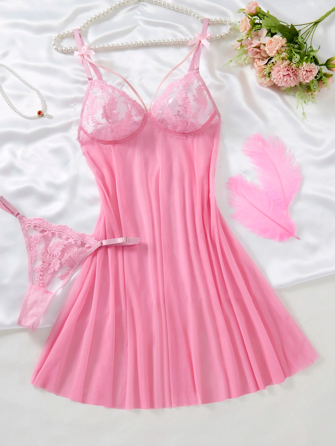 Bordeaux Dream Night Dress